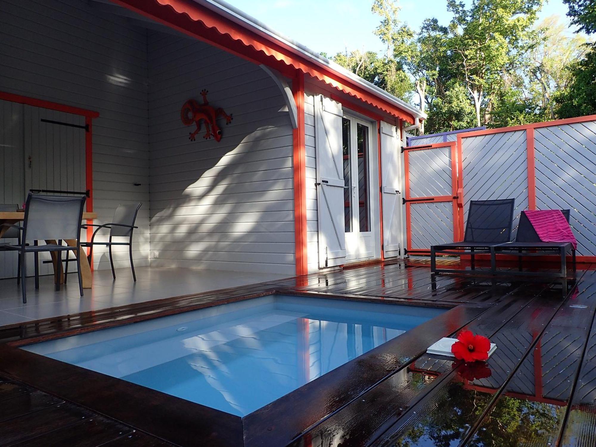 Caraibes Cottages Corail Piscine Privee A 900M De La Plage De Grande Anse Deshaies Εξωτερικό φωτογραφία